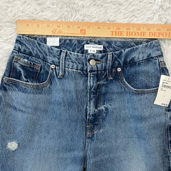 Good American Good '90s Icon in Indigo065 6/28 High Rise NWTs - Picture 5 of 12